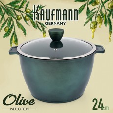 독일 카우프만 올리브 인덕션 냄비 24cm 곰솥, KOC-24P