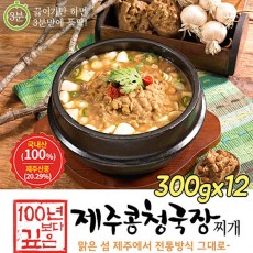 제주콩청국장찌개 300g 12팩