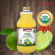 [레이크우드] 유기농 라임 압착쥬스 원액 (946ml)