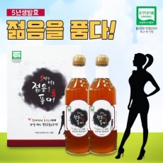 유기농발효효소 5년생발효젊음을품다 500mlx2병/쇼핑백