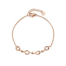14K 루이 골든클로버 팔찌 LB5BK104