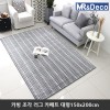 [미래앤데코] 카빙 조각 극세사 러그 카페트 대형150x200cm