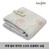루첸 컬러 번아웃 소프트 온열매트 싱글