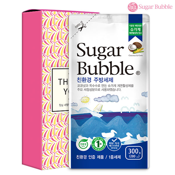 슈가버블 주방세제300리필 1P * 5ea