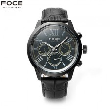 [FOCE]남성 가죽 손목시계 FM7502BBK
