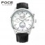 [FOCE]남성 가죽 손목시계 FM7504WH