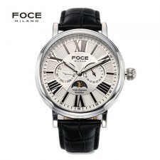 [FOCE]남성 가죽 손목시계 FM1707L-WH