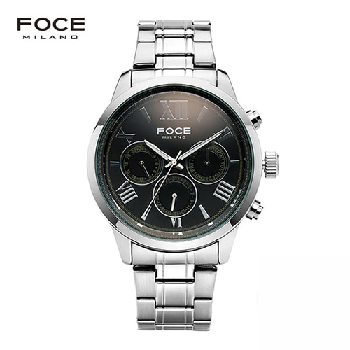 [FOCE]남성 메탈 손목시계  FM7501BK