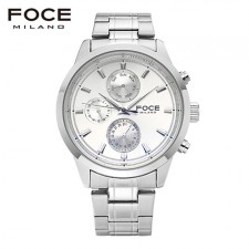 [FOCE]남성 메탈 손목시계 FM7503WH