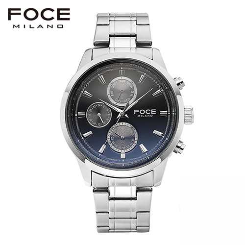 [FOCE]남성 메탈 손목시계 FM7503BK