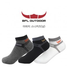 BFL 아웃도어 아파치 스니커즈 양말 2종 (남) (색상선택) (BOX포장)