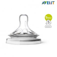 아벤트 내추럴 더 빠른속도 젖꼭지 SCF658/23(2pcs)