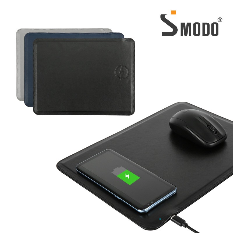 [에스모도] USB 무선 가죽 마우스 패드 SMODO-209