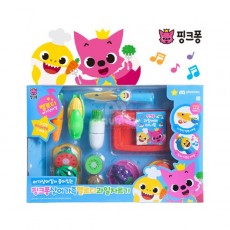 핑크퐁 상어가족 멜로디 과일자르기 /주방놀이