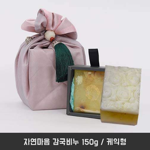 자연마음 감국비누 150g / 케익형