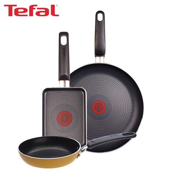 [테팔] 쿡이지 프라이팬 28cm+미니블리니스 에그팬 12cm+사각 에그팬 12*18cm TFC-CE8EP12S18
