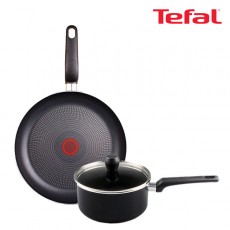 [테팔] 쿡이지 프라이팬 28cm+인비지아 냄비 편수 18cm TFC-CE8IVS8