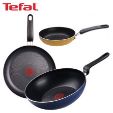 [테팔] 쿡이지 프라이팬 28cm+파워 블루 멀티팬 28cm+미니블리니스 에그팬 12cm TFC-CE8PBWEP12