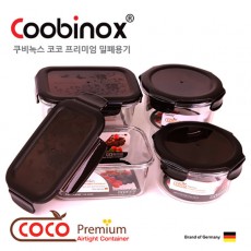 [쿠비녹스] 코코프리미엄 밀폐용기 8P