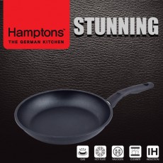 [Hamptons]독일 햄튼 스터닝 다이캐스팅 인덕션 블랙 후라이팬 24cm