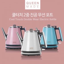퀸메이드 쿨 터치 2충 진공 무선 포트 QDEK-2000