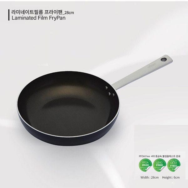 실크웨이 스텐 핸들 28cm프라이팬(F-S28GA)