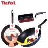 [테팔] 멕시칸 프라이팬 28cm+파워 블루 멀티팬 28cm+사각 에그팬 12*18cm TFC-MC8PBWEPS18
