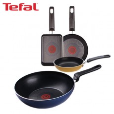[테팔] 파워 블루 멀티팬 28cm+에그팬 12cm+미니팬 18cm+사각 에그팬 12*18cm TFC-PBWEP3SET