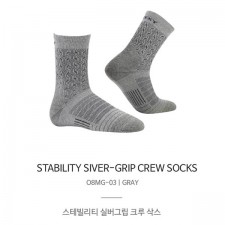 [REXY]렉시 여성 스테빌리티 실버 크루 24(S)