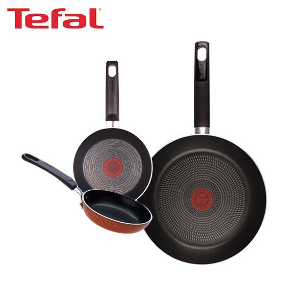 [테팔] 데코레이티브 시리즈 프라이팬 26cm+미니팬 12cm+미니팬 18cm TFC-DS6EP1218