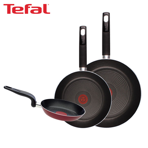 [테팔] 데코레이티브 시리즈 프라이팬 24cm+28cm+미니팬 18cm TFC-DS48EP18