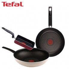 [테팔] 데코레이티브 시리즈 프라이팬 26cm+멀티팬 28cm+사각 에그팬 12X18cm TFC-DS6WEPS18