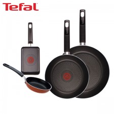 [테팔] 데코레이티브 시리즈 프라이팬 24cm+28cm+미니팬 12cm+사각 에그팬 12X18cm TFC-DS48EP12S18