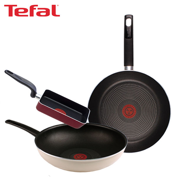 [테팔] 데코레이티브 시리즈 프라이팬 28cm+멀티팬 28cm+사각 에그팬 12X18cm TFC-DS8WEPS18