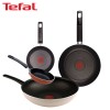 [테팔] 데코레이티브 시리즈 프라이팬 24cm+멀티팬 28cm+미니팬 12cm+미니팬 18cm TFC-DS4WEP1218
