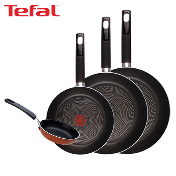 [테팔] 데코레이티브 시리즈 프라이팬 24cm+28cm+30cm+미니팬 12cm TFC-DS4830EP12