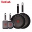 [테팔] 데코레이티브 시리즈 프라이팬 28cm+30cm+미니팬 18cm+사각 에그팬 12X18cm TFC-DS830EP18S18