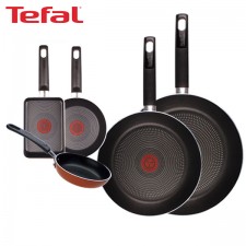 [테팔] 데코레이티브 시리즈 프라이팬 26cm+30cm+미니팬 12cm+미니팬 18cm+사각 에그팬 12X18cm TFC-DS630EP3SET