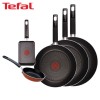 [테팔] 데코레이티브 시리즈 프라이팬 26cm+28cm+30cm+미니팬 12cm+사각 에그팬 12X18cm TFC-DS6830EP12S18