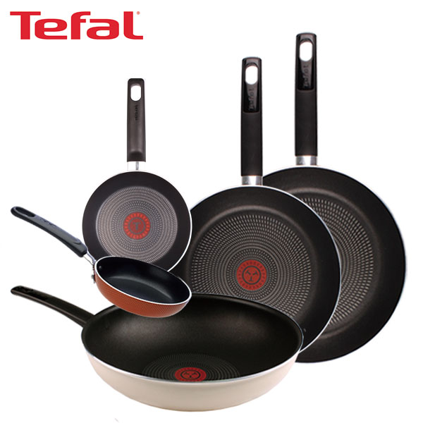 [테팔] 데코레이티브 시리즈 프라이팬 26cm+28cm+멀티팬 28cm+미니팬 12cm+미니팬 18cm TFC-DS68WEP1218