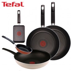 [테팔] 데코레이티브 시리즈 프라이팬 28cm+30cm+멀티팬 28cm+미니팬 12cm+사각 에그팬 12X18cm TFC-DS830WEP12S18