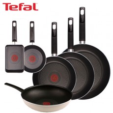 [테팔] 데코레이티브 시리즈 프라이팬 24cm+26cm+30cm+멀티팬 28cm+미니팬 18cm+사각 에그팬 12X18cm TFC-DS4630WEP18S18