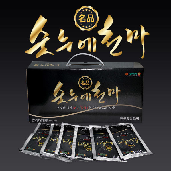 명품 숫누에 천마 70ml x 30포