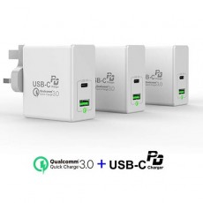 USB-C PD 2포트 고속 충전기