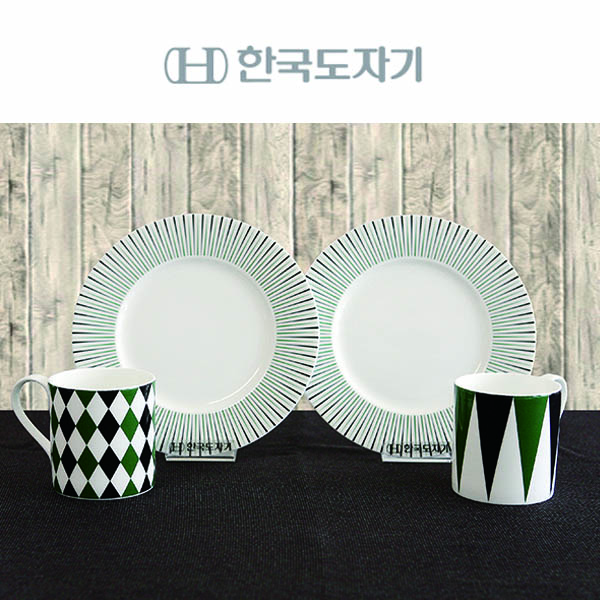 [한국도자기] 도리스 스넥세트 4P