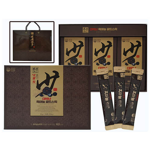 대박난 흑마늘 골드스틱 10g x 30포 + 쇼핑백