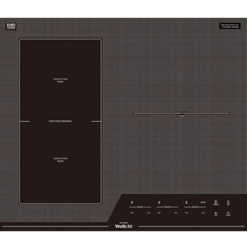 웰치 3구 인덕션 전기렌지 KR-CI3700-빌트인 (자가설치)