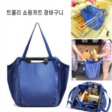휴대용 쇼핑카트 장바구니 트롤리쇼핑백 쇼핑가방 시장바구니