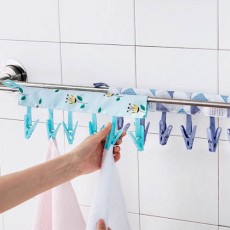 휴대용 빨래집게 건조대 걸이