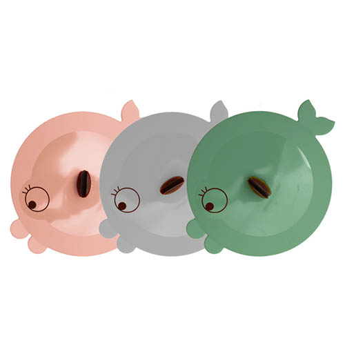 플라이토 실리콘 피쉬 컵뚜껑 3P